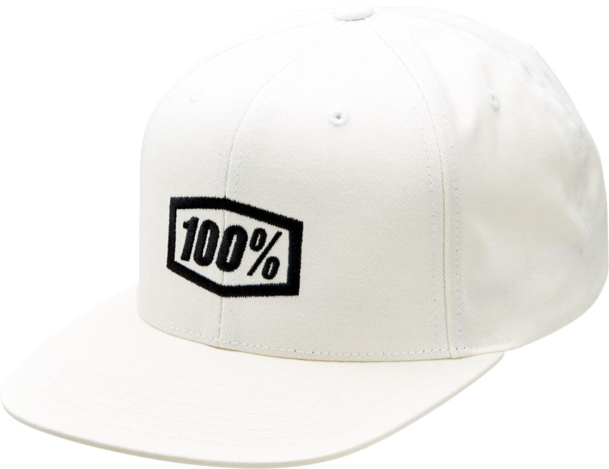 Icon Snapback Hat White