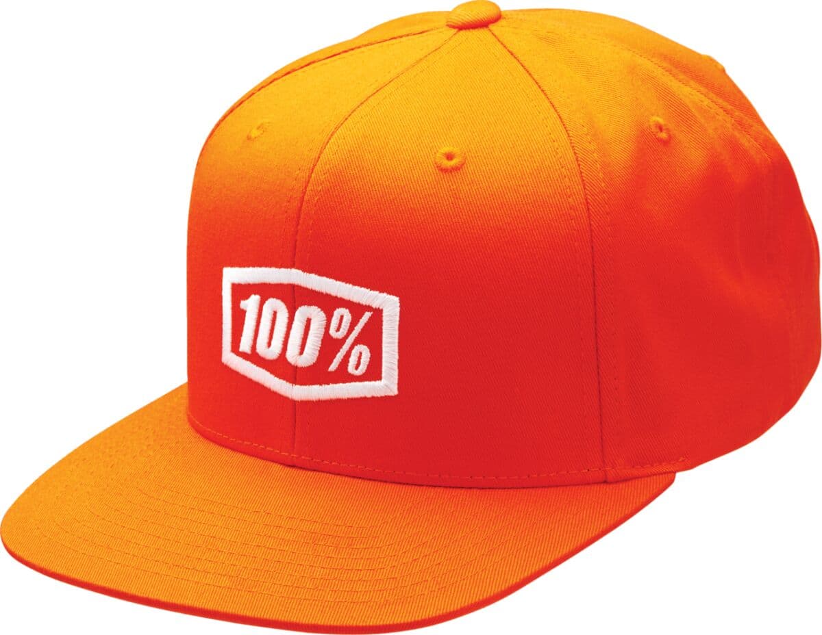 Youth Icon Snapback Hat Orange