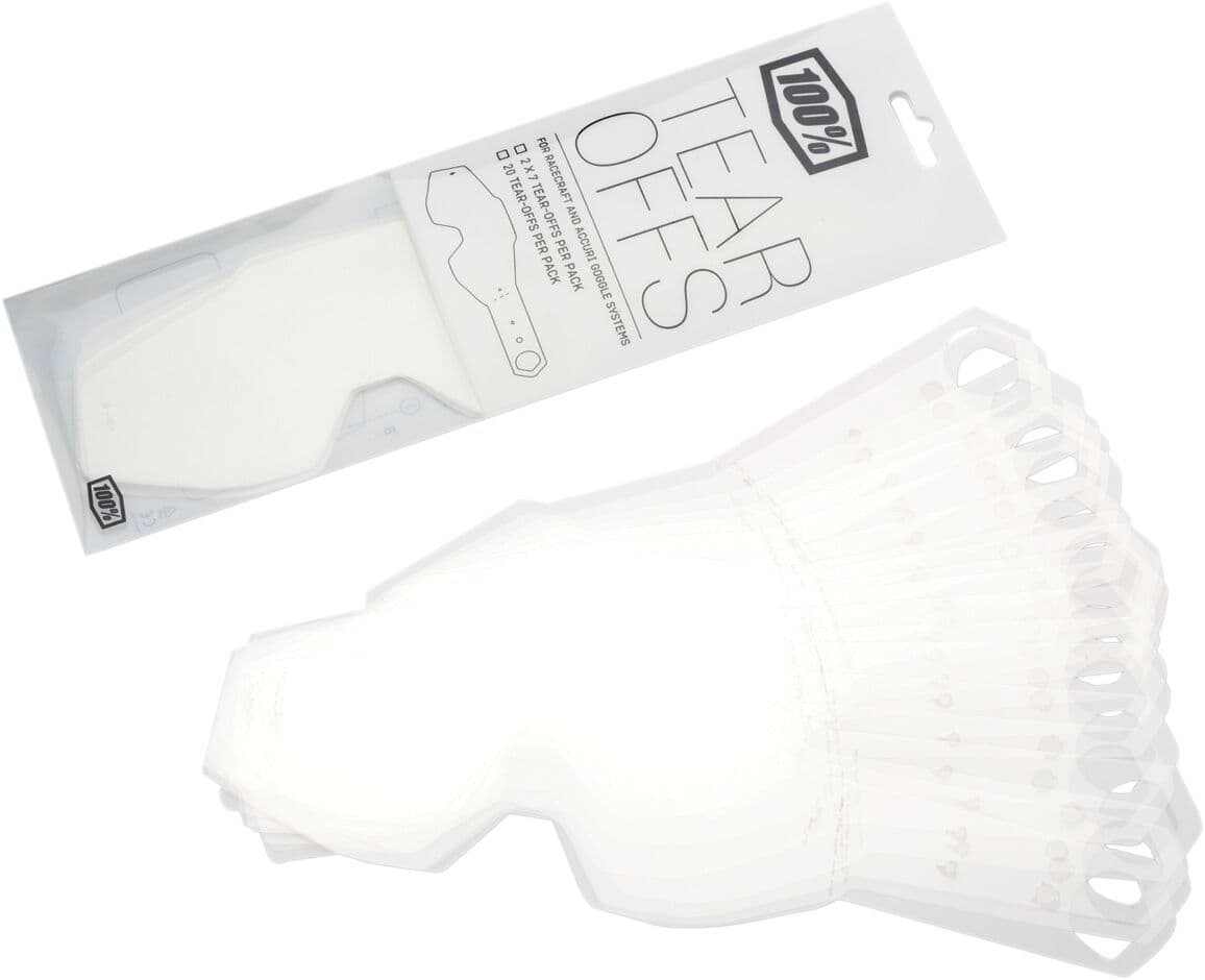 Racecraft/Accuri/Strata Goggle Tear-Offs