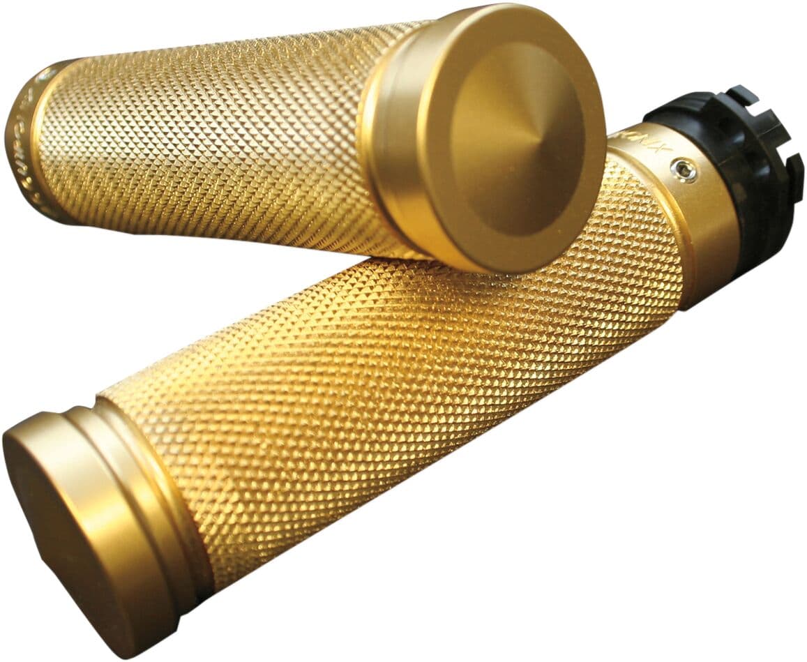 Brass Knurled Custom Grips