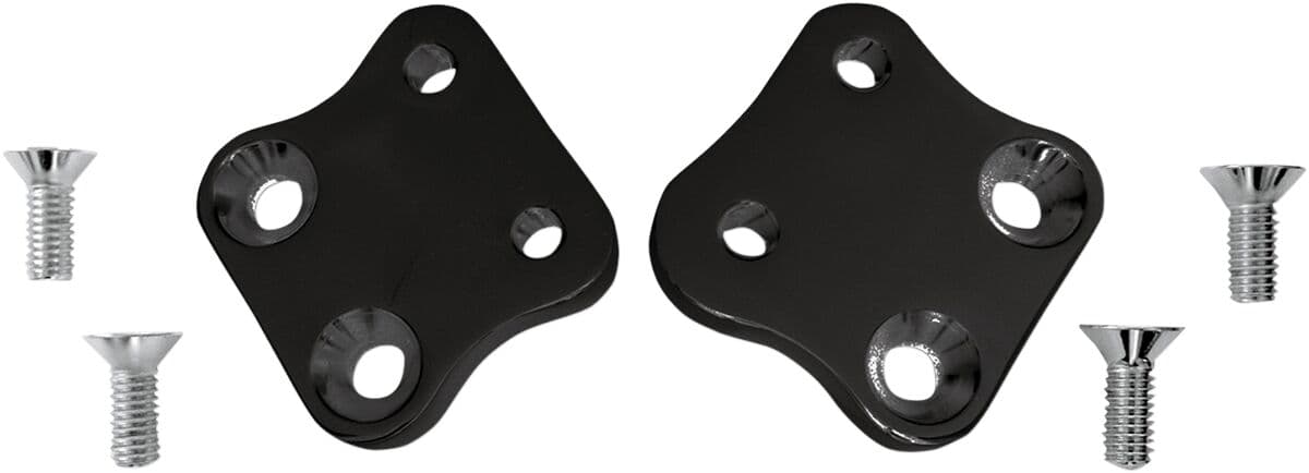 Kick-Back Adapter Plates Black