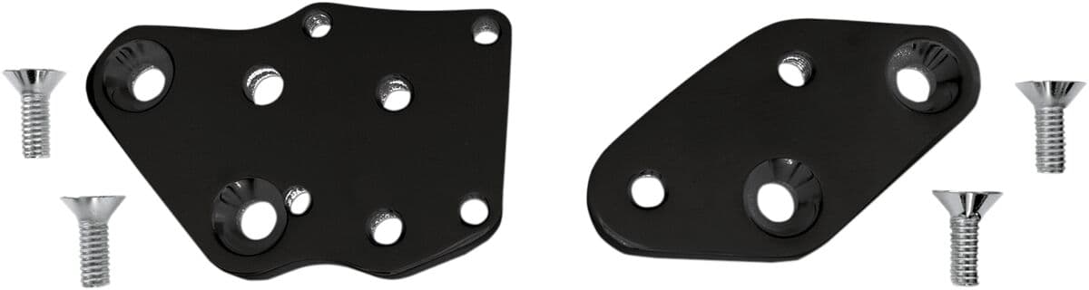 Kick-Back Adapter Plates Black