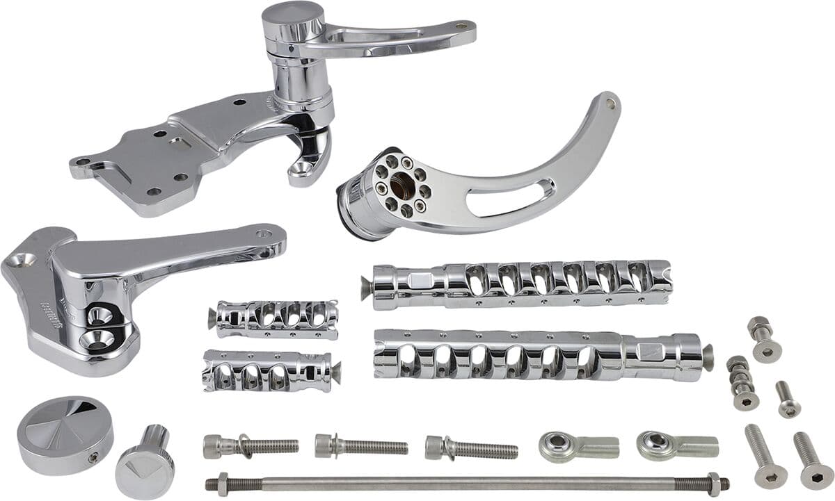 Muzzle Brake Forward Controls Silver