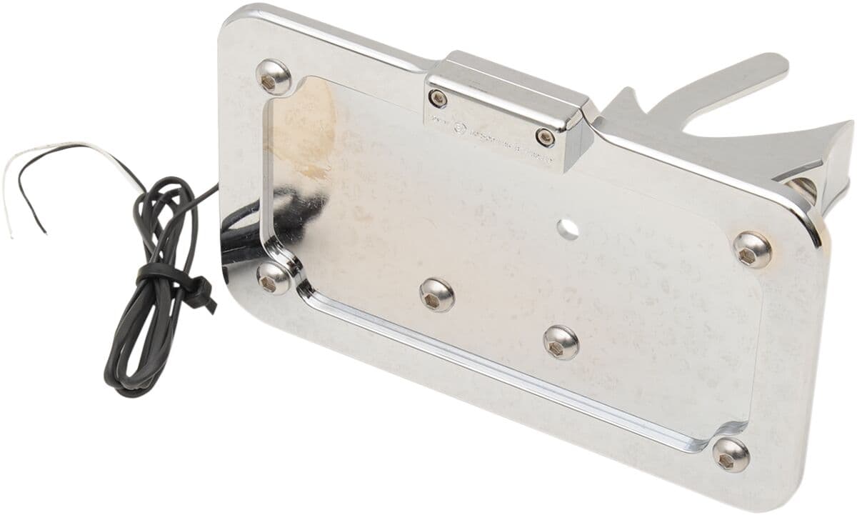 Side-Mount License Plate