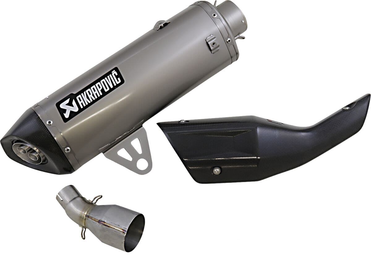 Titanium Slip-On Line Scooter Muffler