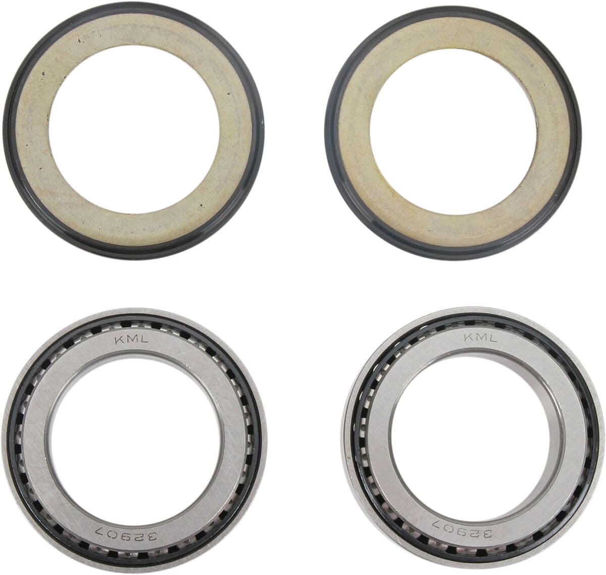 Steering Stem Tapered Roller Bearings and Seals Kit