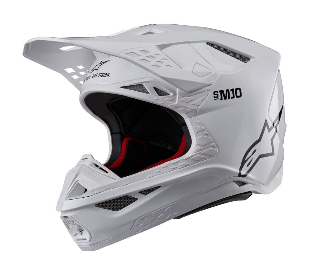 Cască Supertech M10 Solid White