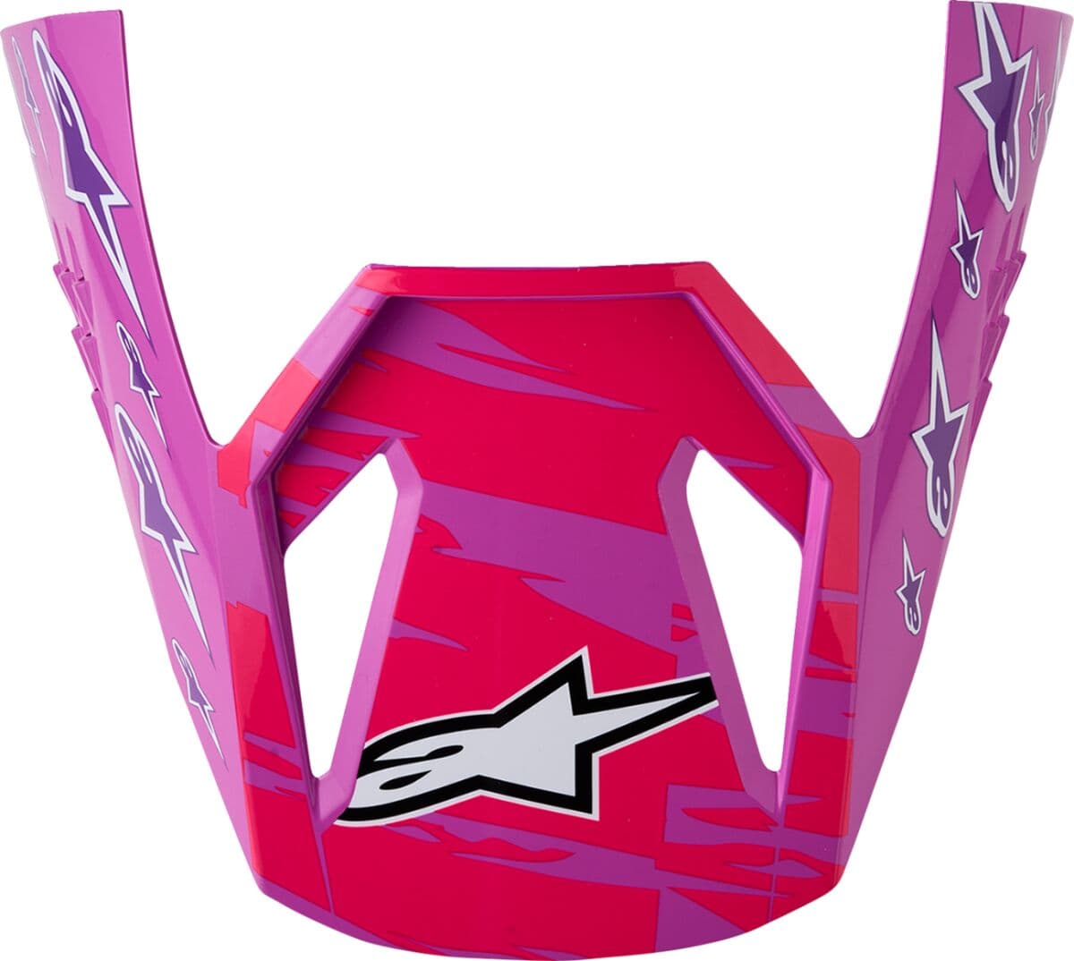 SM3 Helmet Visor Black Pink Fluo Purple White