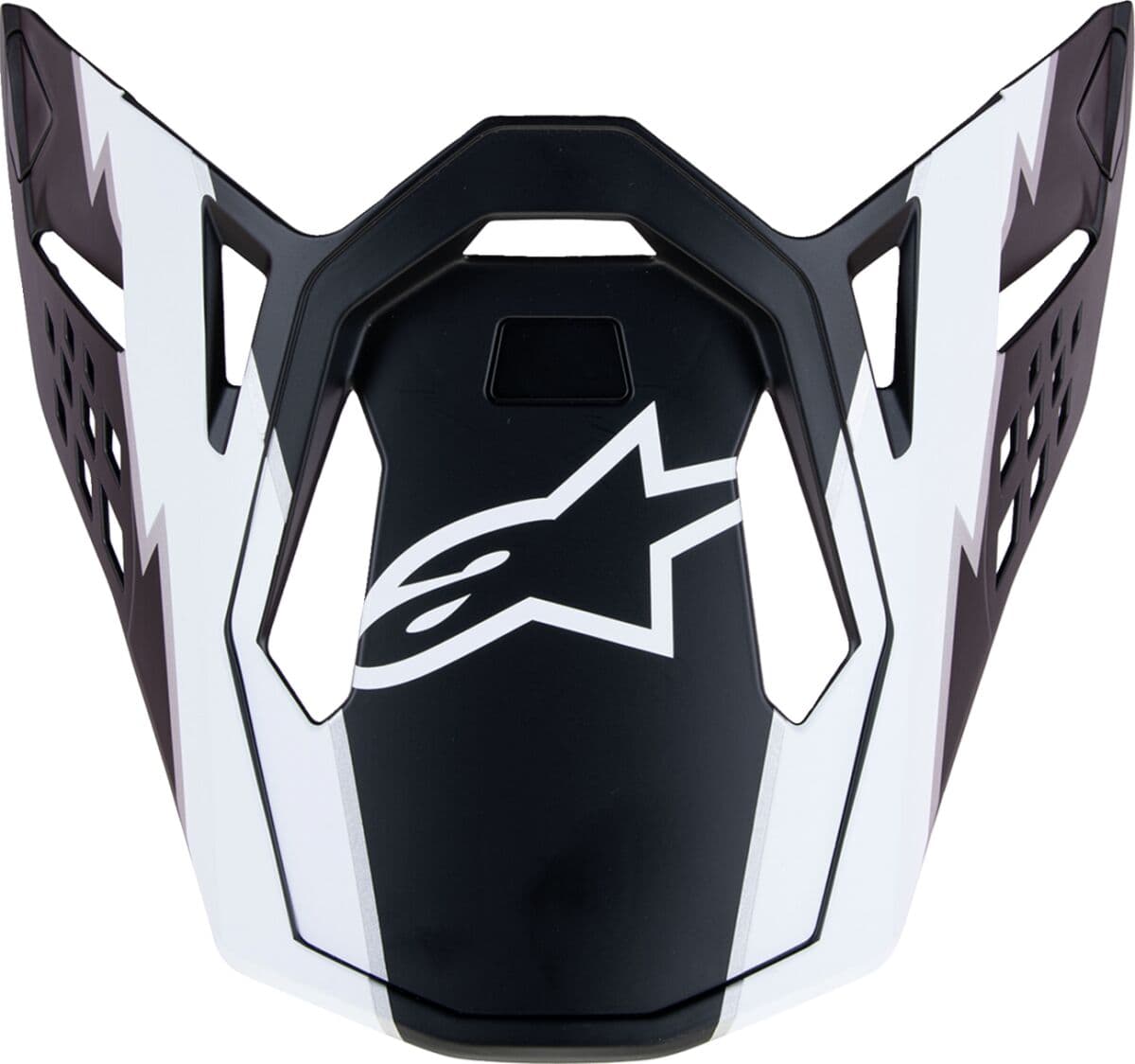 Supertech M10 Helmet Visor Black Matte White