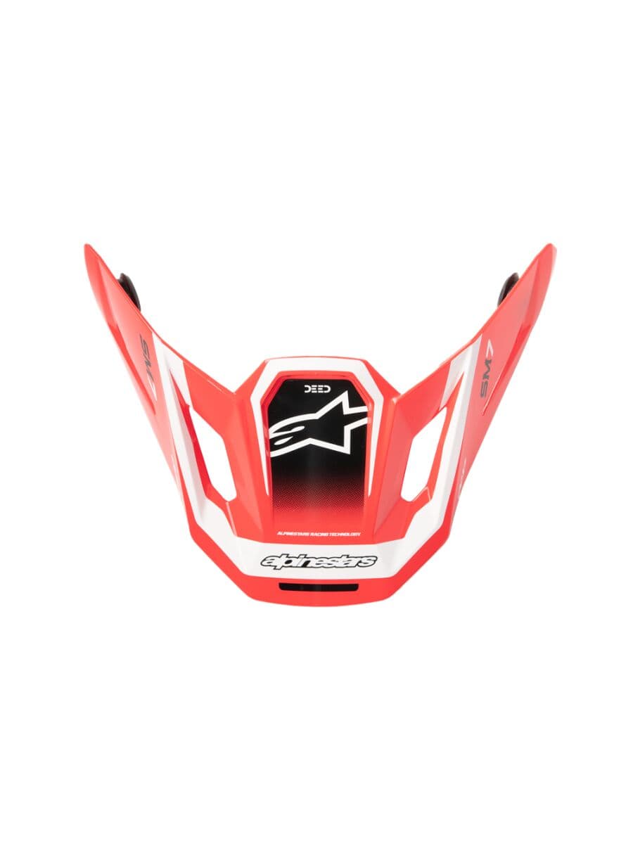S-M7 Deed Helmet Visor Red