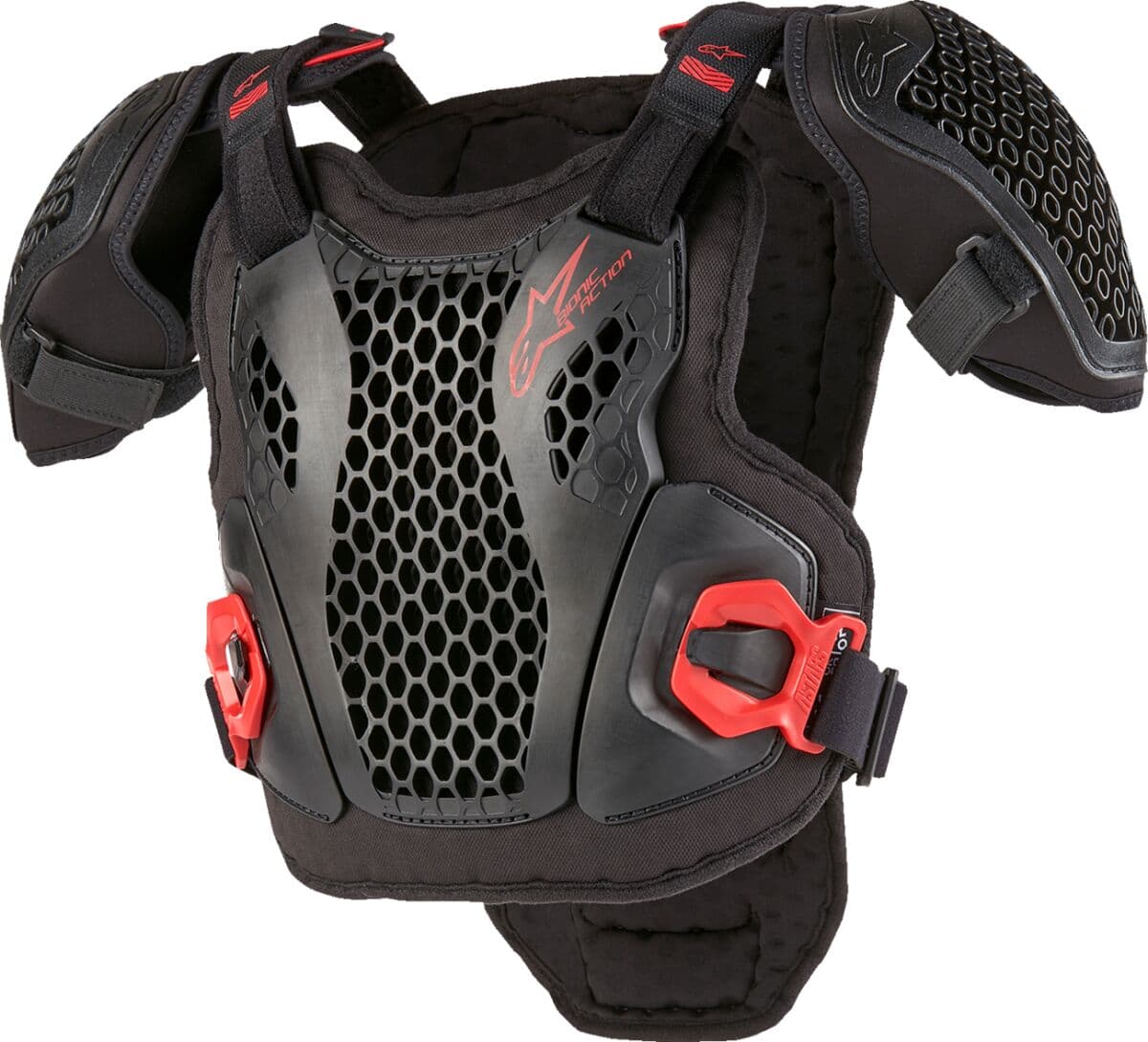 Youth Bionic Action Guard Black| Red