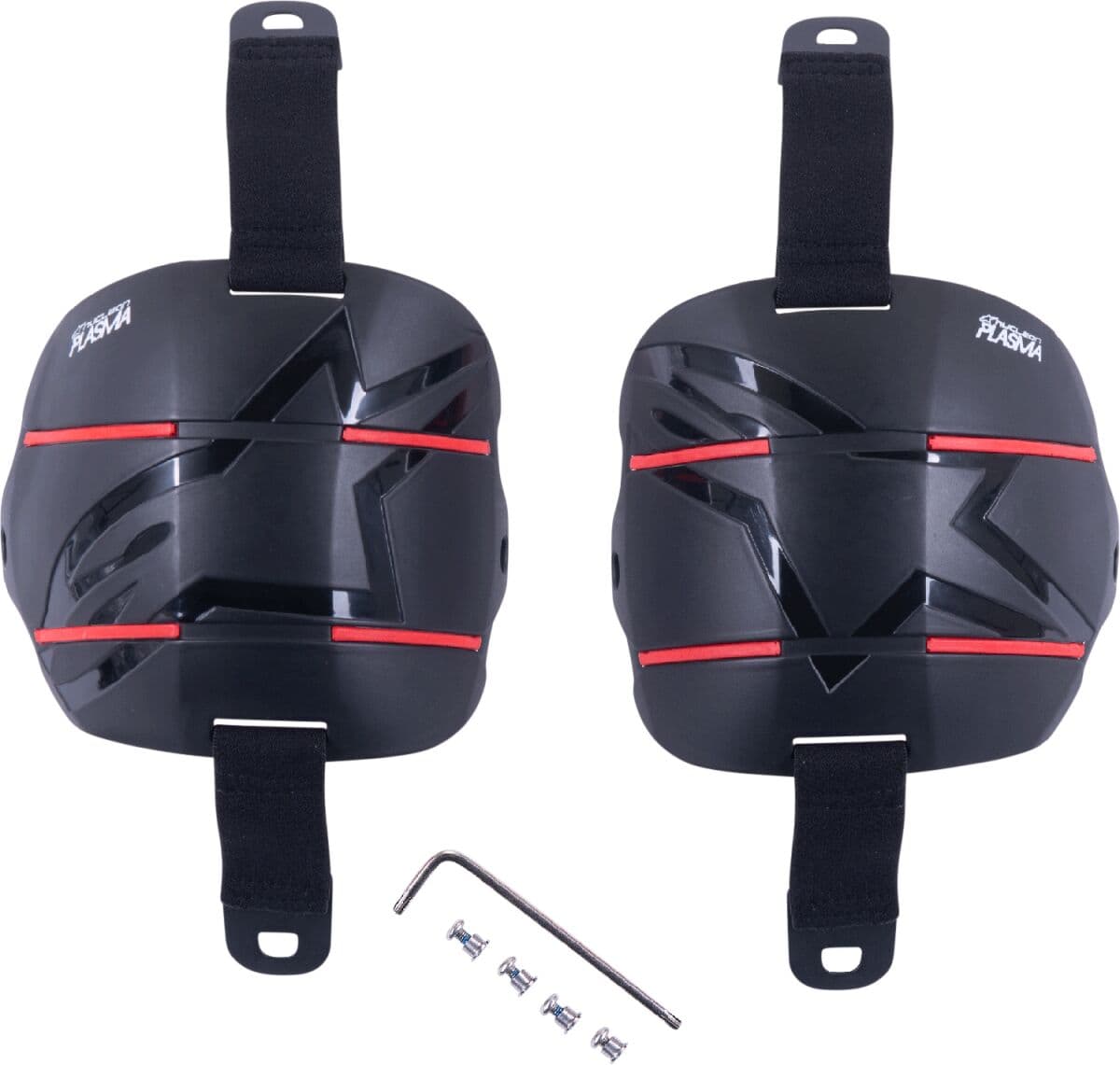 RK-1 PLASMA Knee Cup System Replacement Kit Black| Red