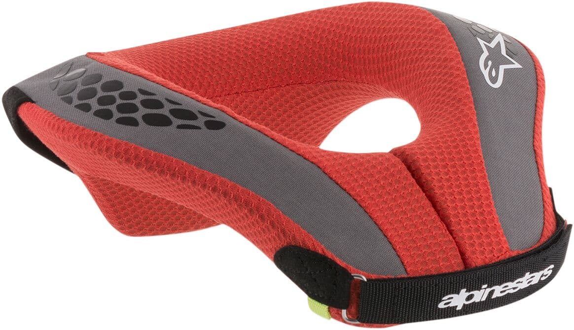 Youth Sequence Neck Roll Red