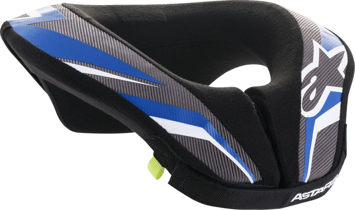 Youth Sequence Neck Roll Black| Blue