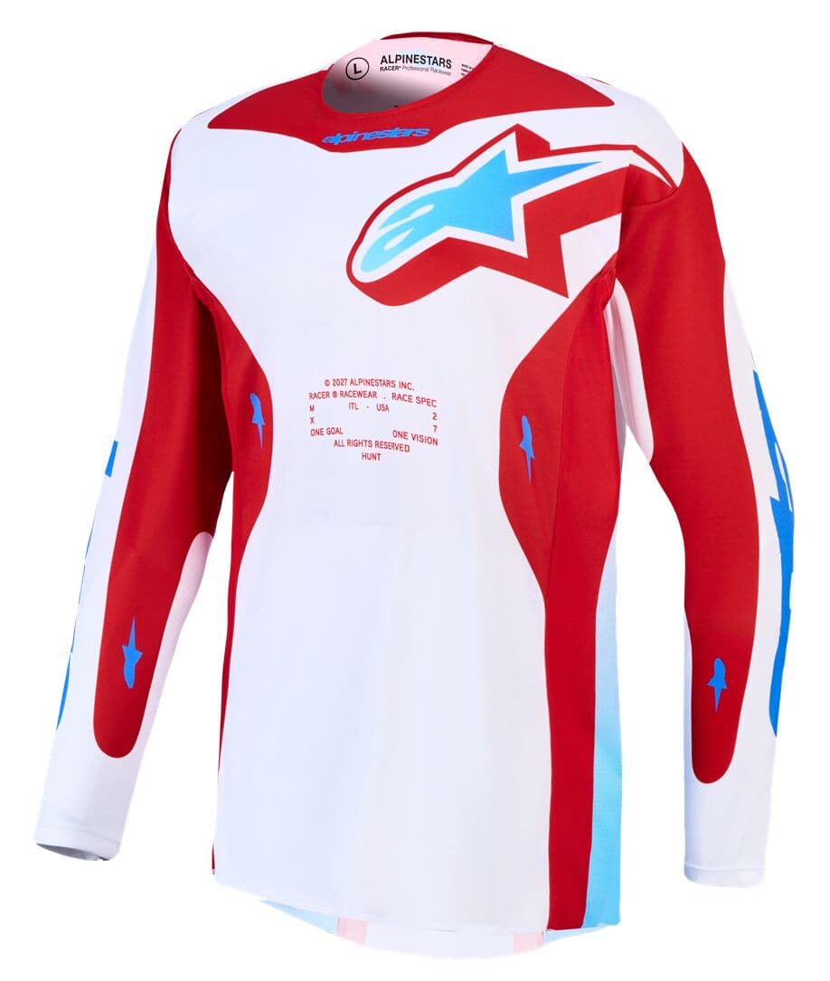 Racer Hunt Jersey White