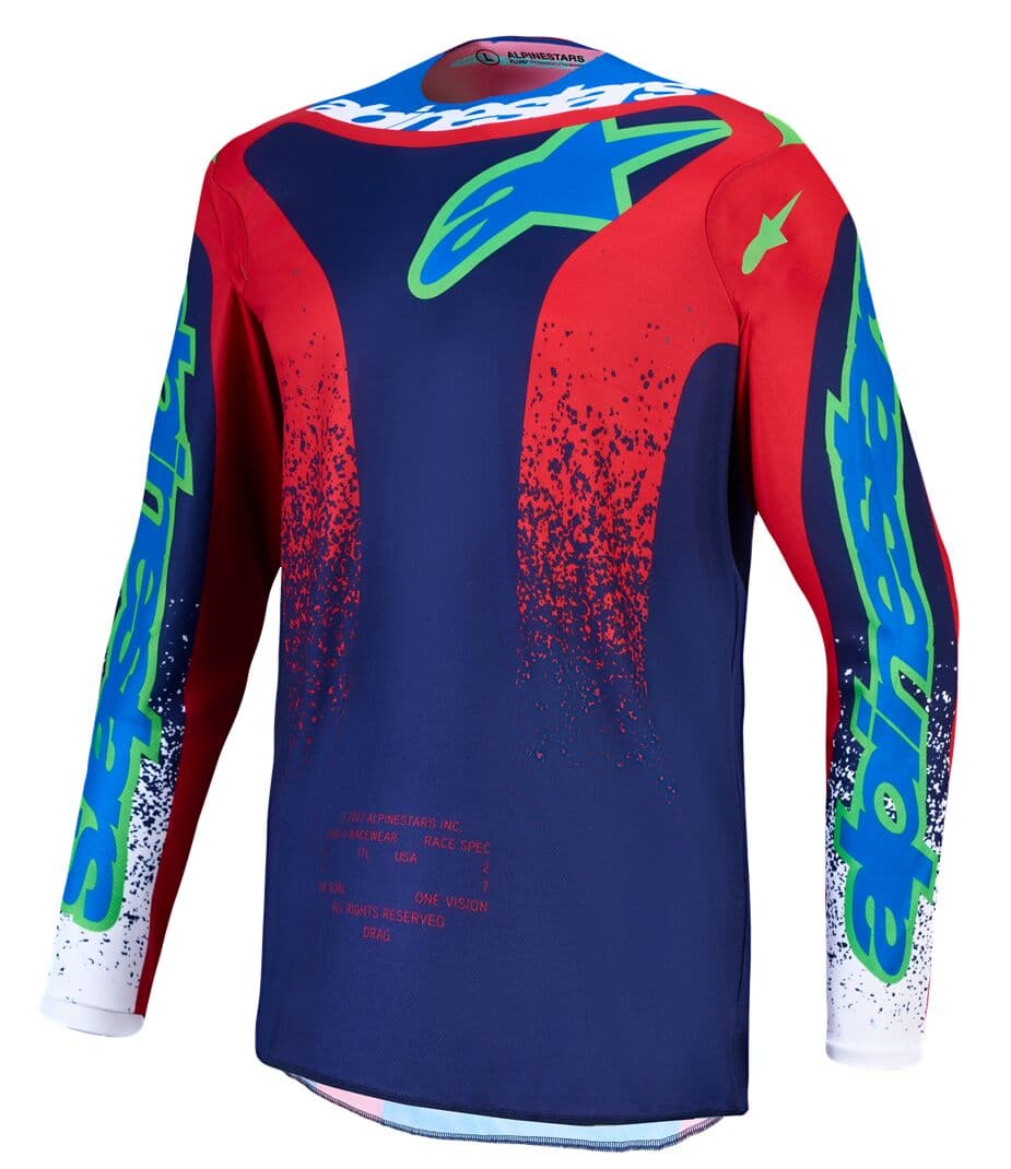Fluid Drag Jersey Blue