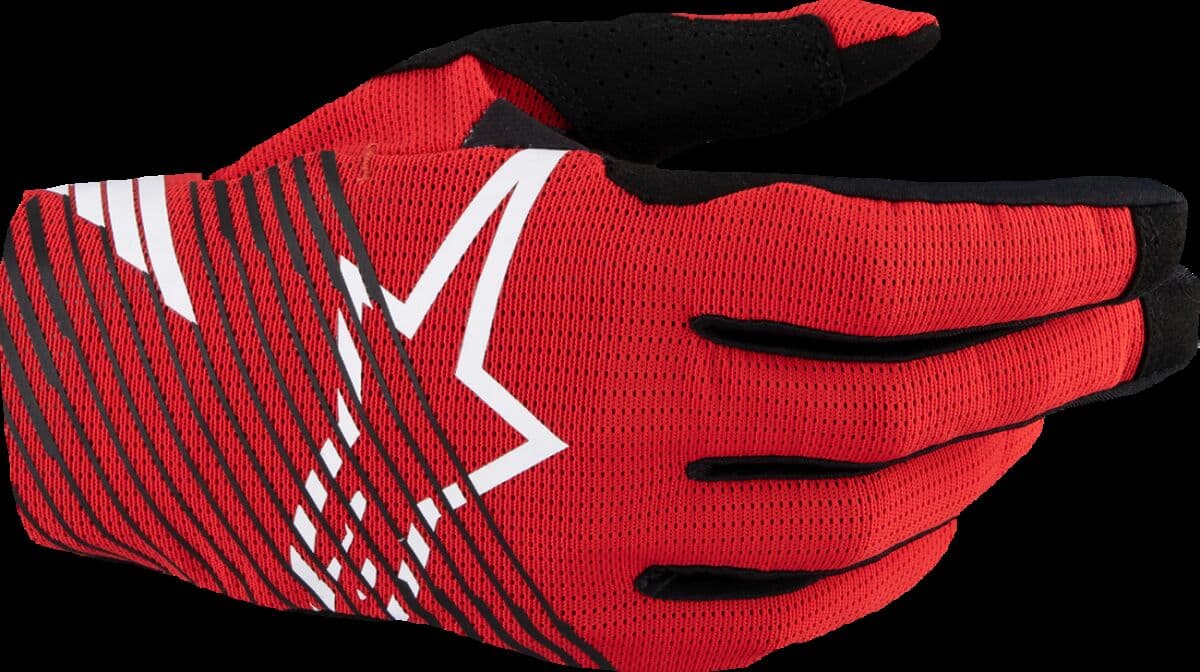 Radar Pro MX Gloves Black| Red