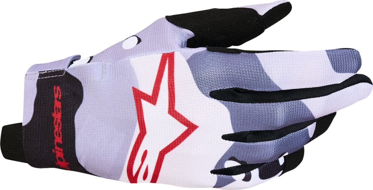 Radar Gloves Gray| White