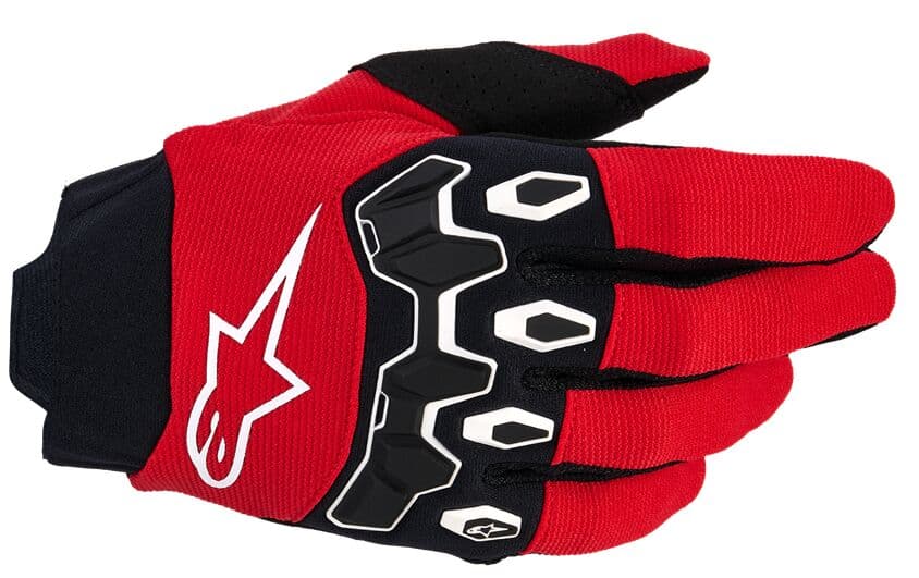 Youth Full Bore V2 Gloves Red