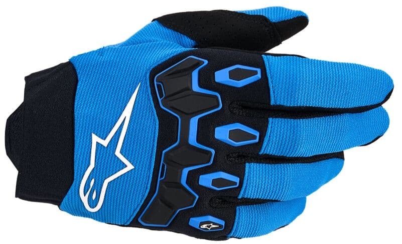Youth Full Bore V2 Gloves Blue