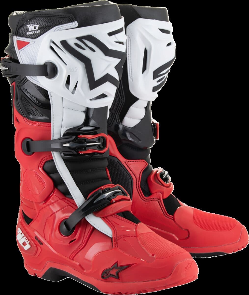 Tech 10 Enduro Boots Red