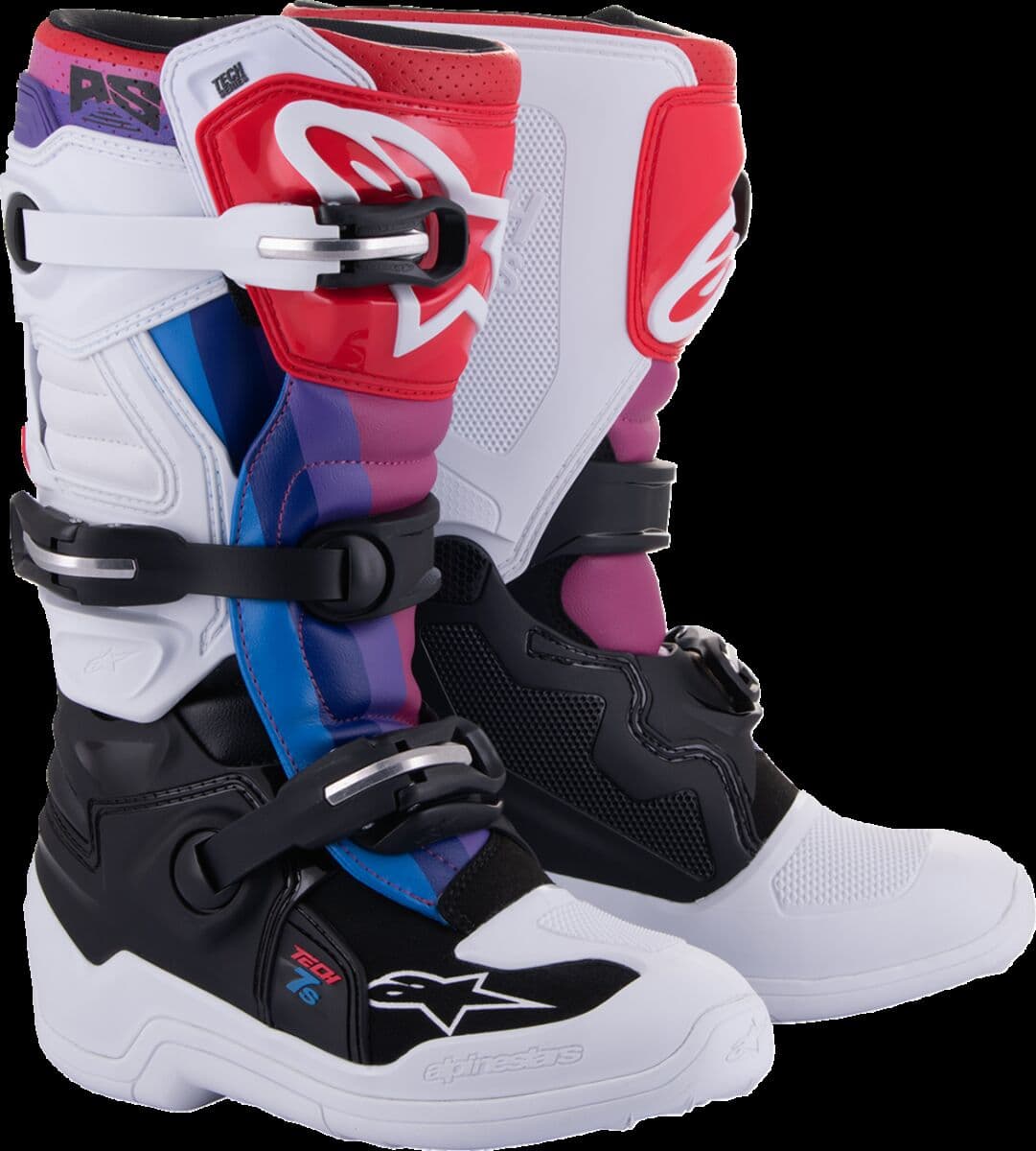 Youth Tech 7S Boots White