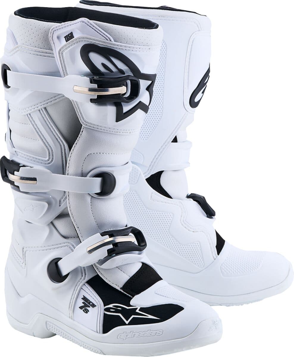 Youth Tech 7S Boots White
