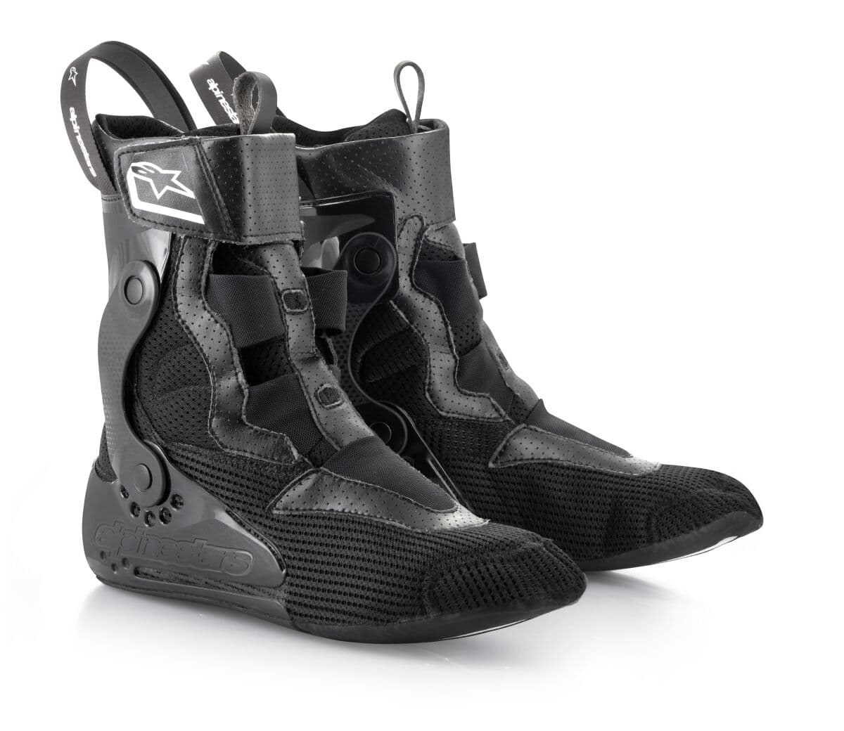 Tech 10 Inner Vented Booties Black