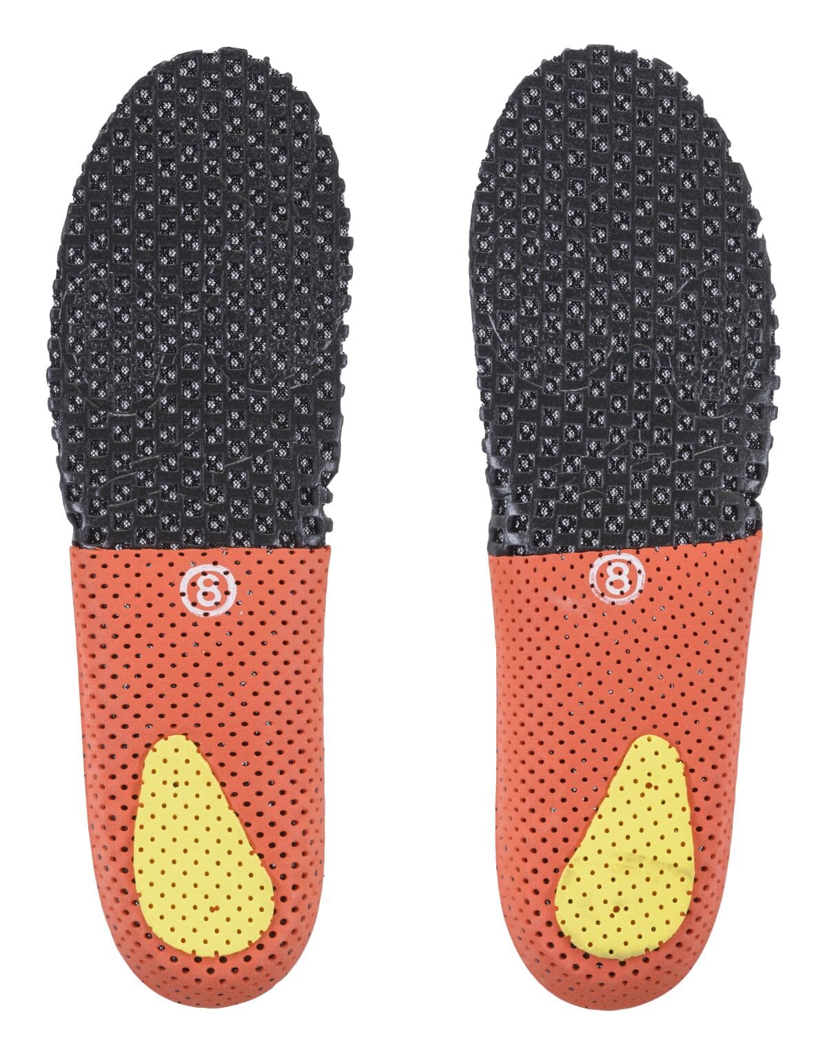 Tech 10 Footbed Inserts Black| Orange| Yellow