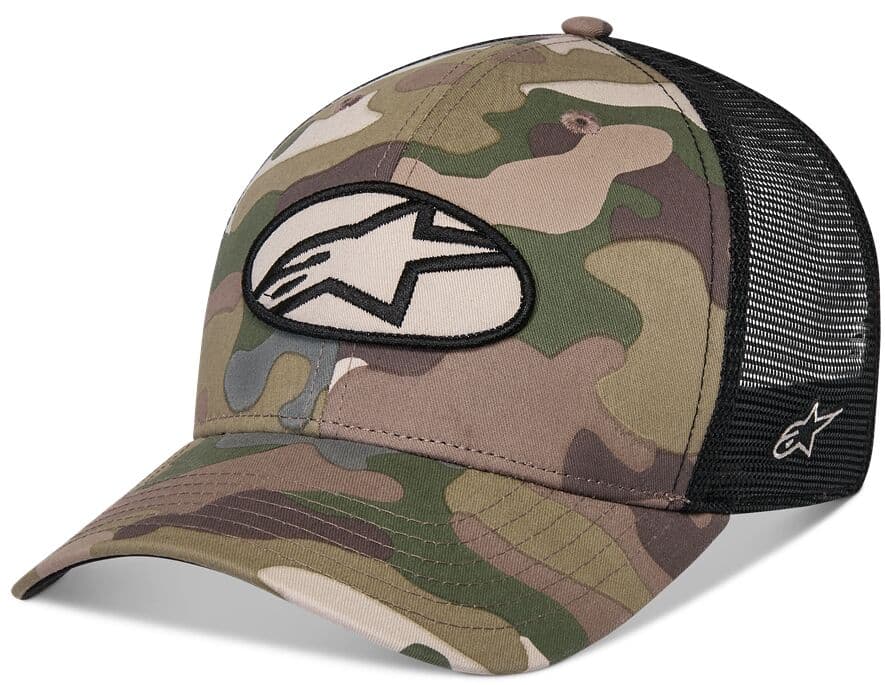Oblique Trucker Hat Green