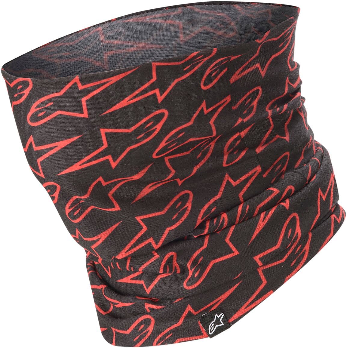 Neck Tube Black| Red