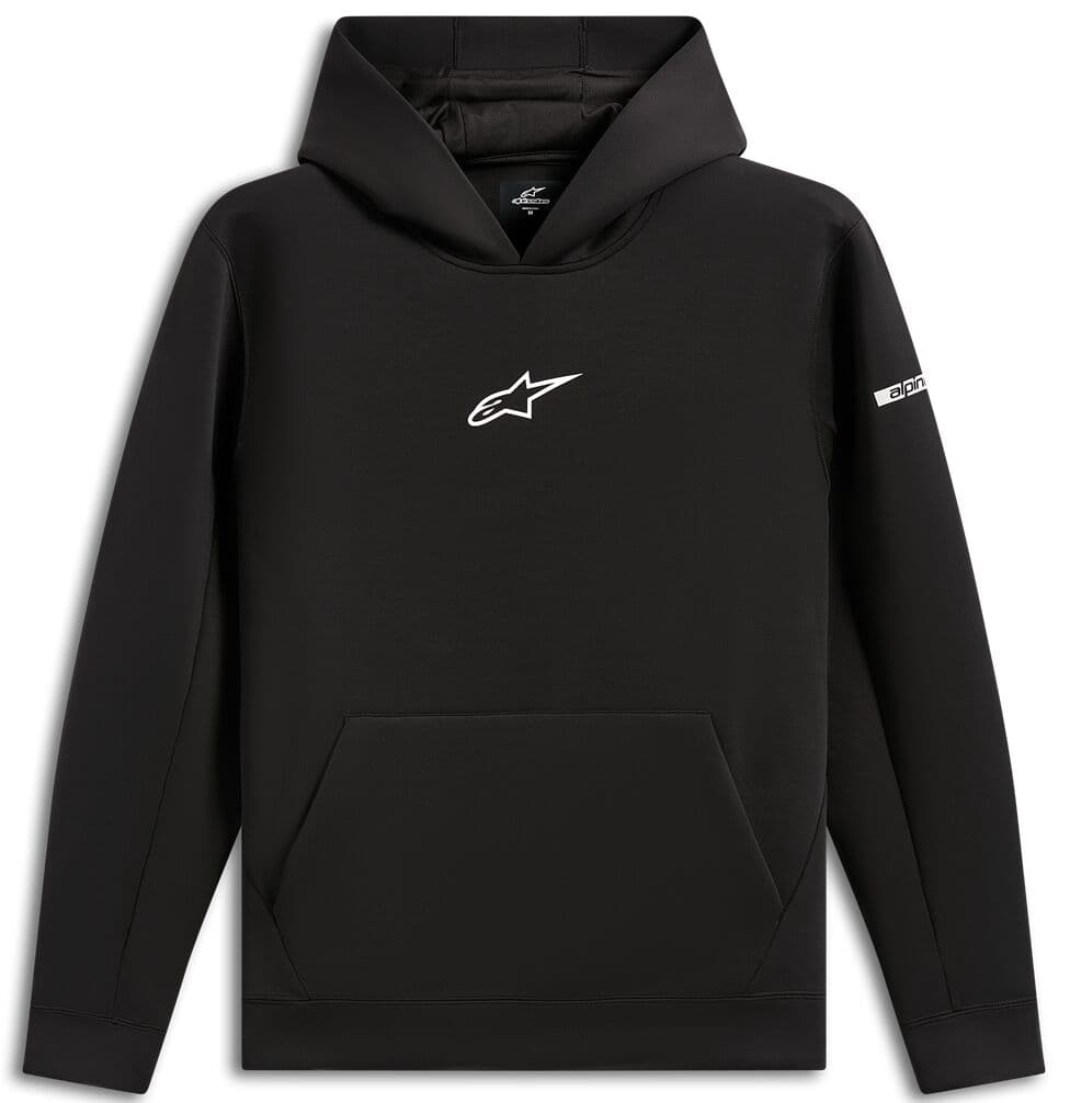 Double Face Insight Pullover Hoodie Black
