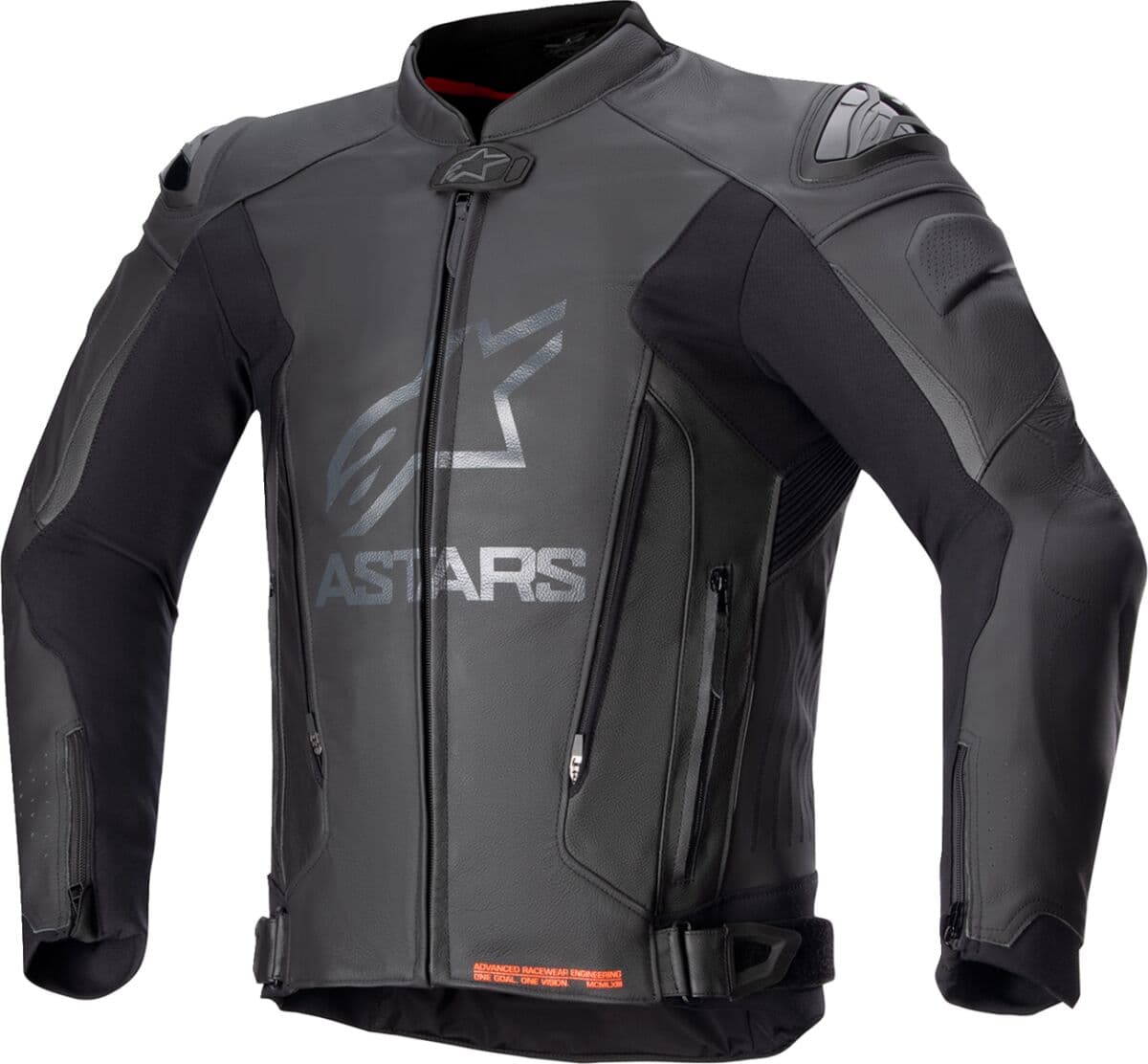 GP Plus v4 Leather Jacket Black