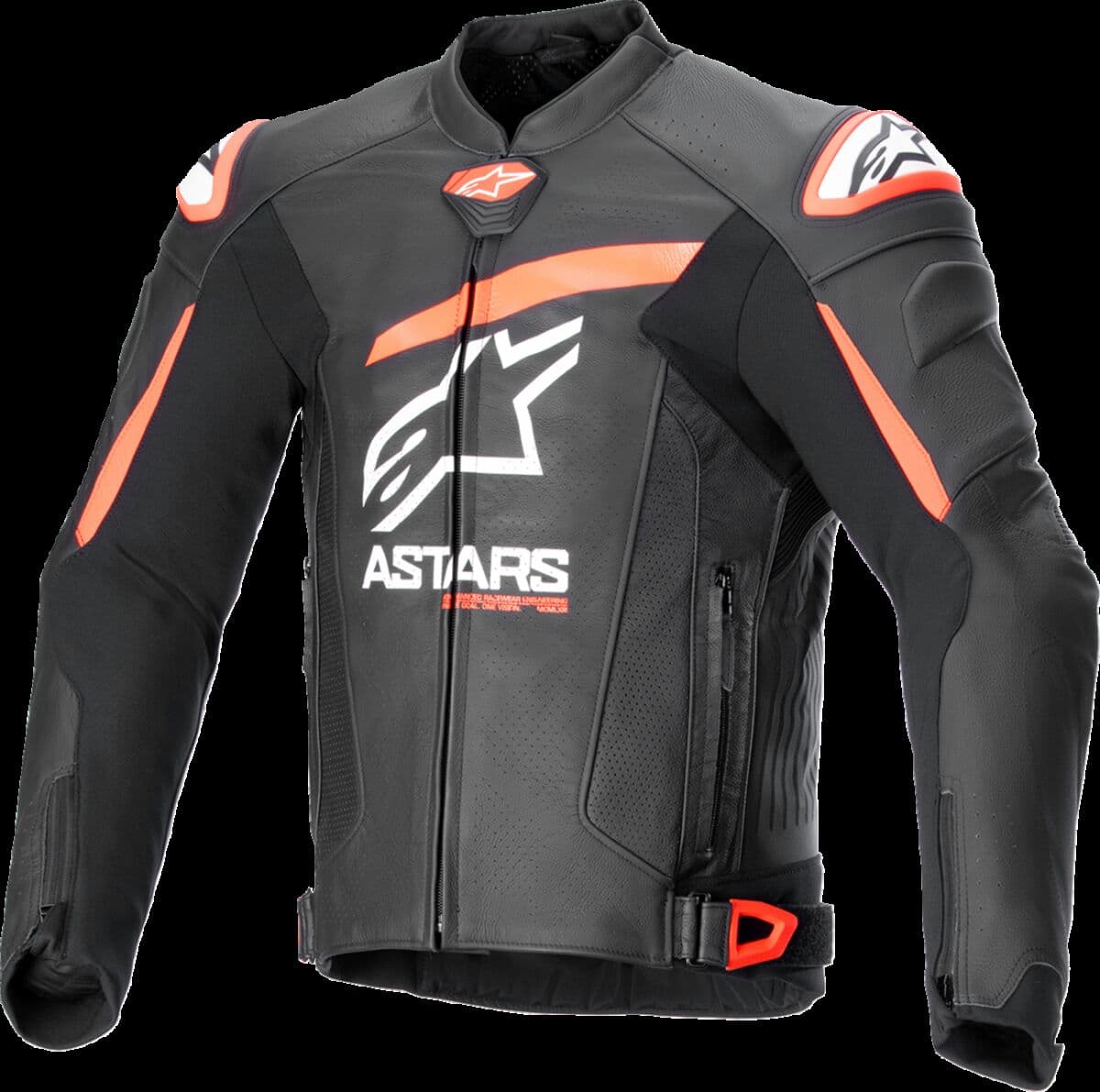 GP Plus R v4 Airflow Leather Jacket Black