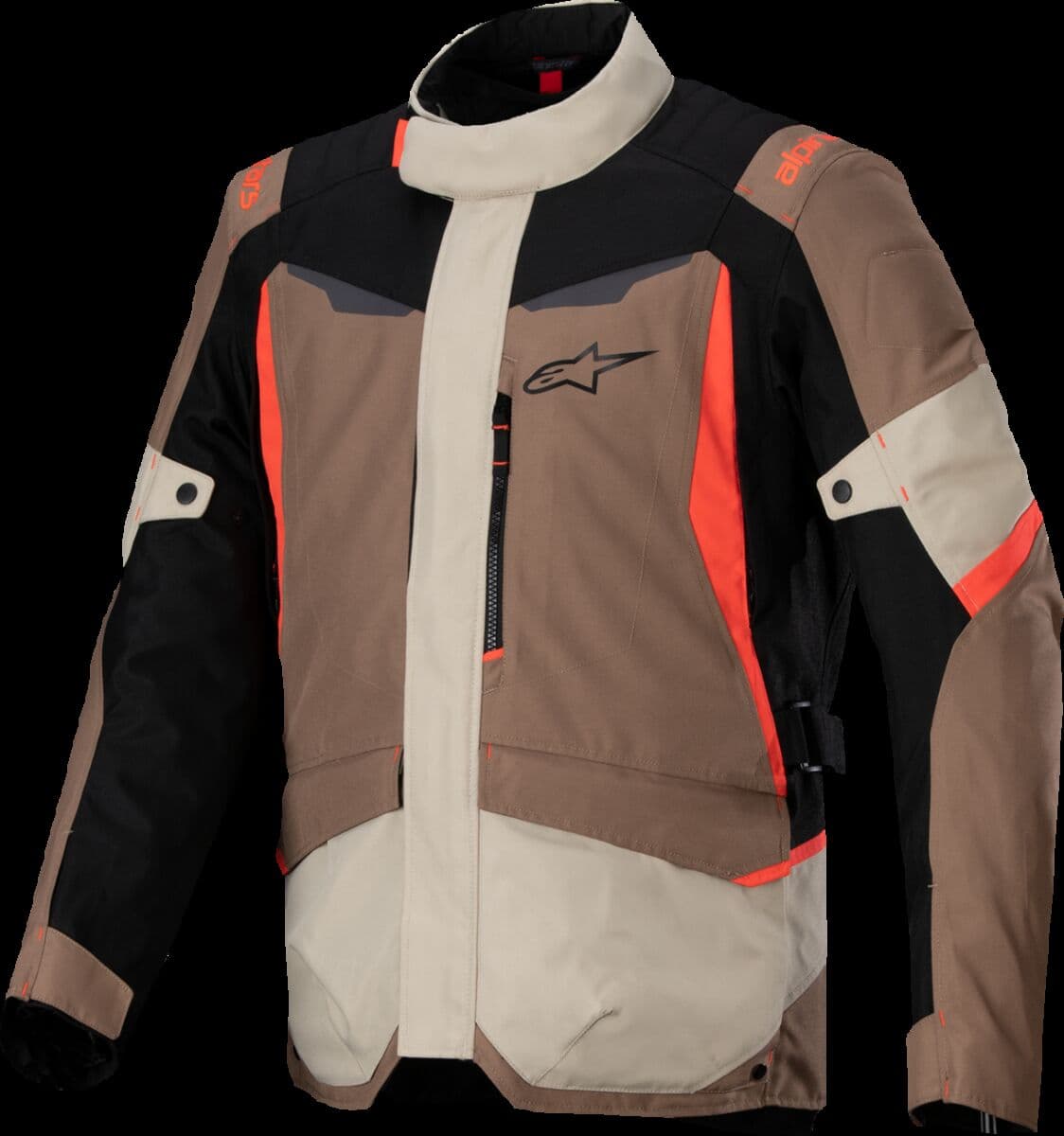 ST-1 Waterproof Jacket Black| Brown