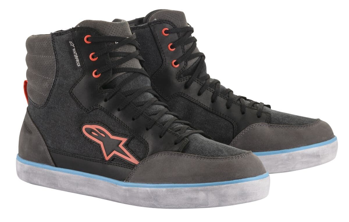 J-6 WP Canvas Riding Shoes Black| Blue| Gray| Red