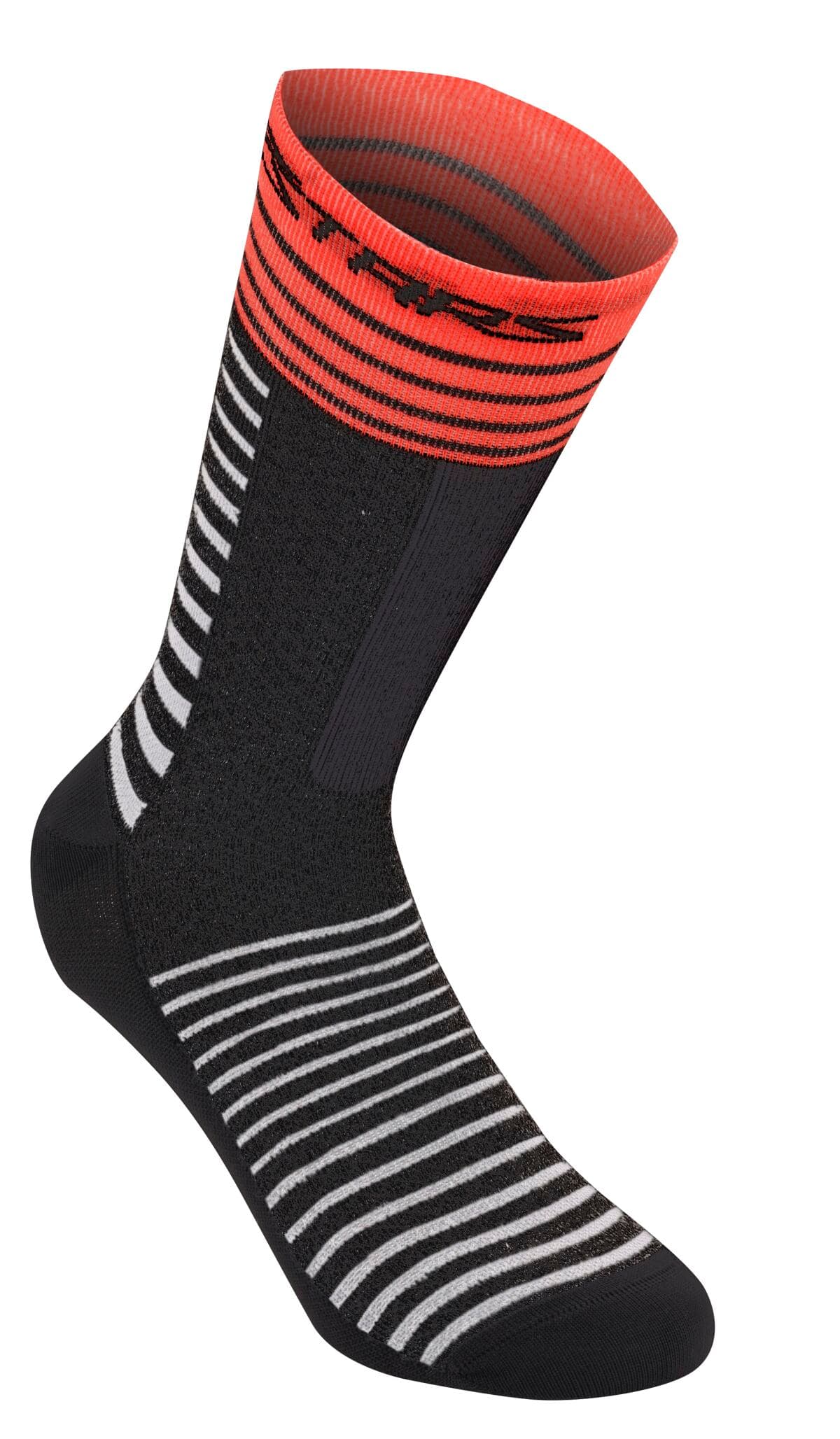 Drop Socks 19 Black| Red
