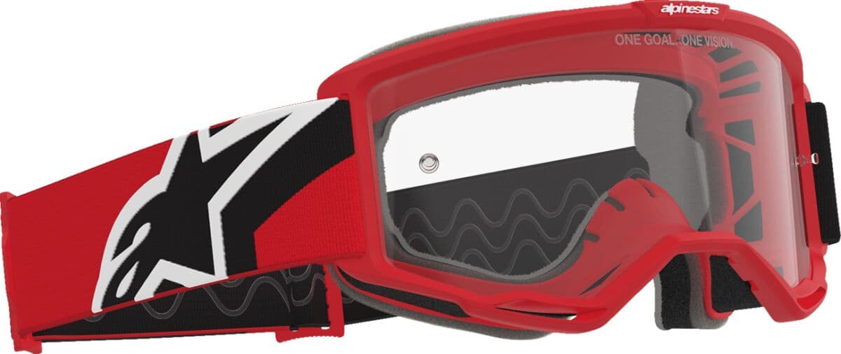 Vision OTG Goggle Black Red White