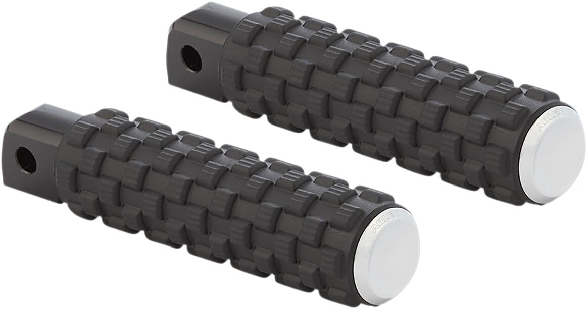 M-Eight Fusion Foot Pegs Black| Silver