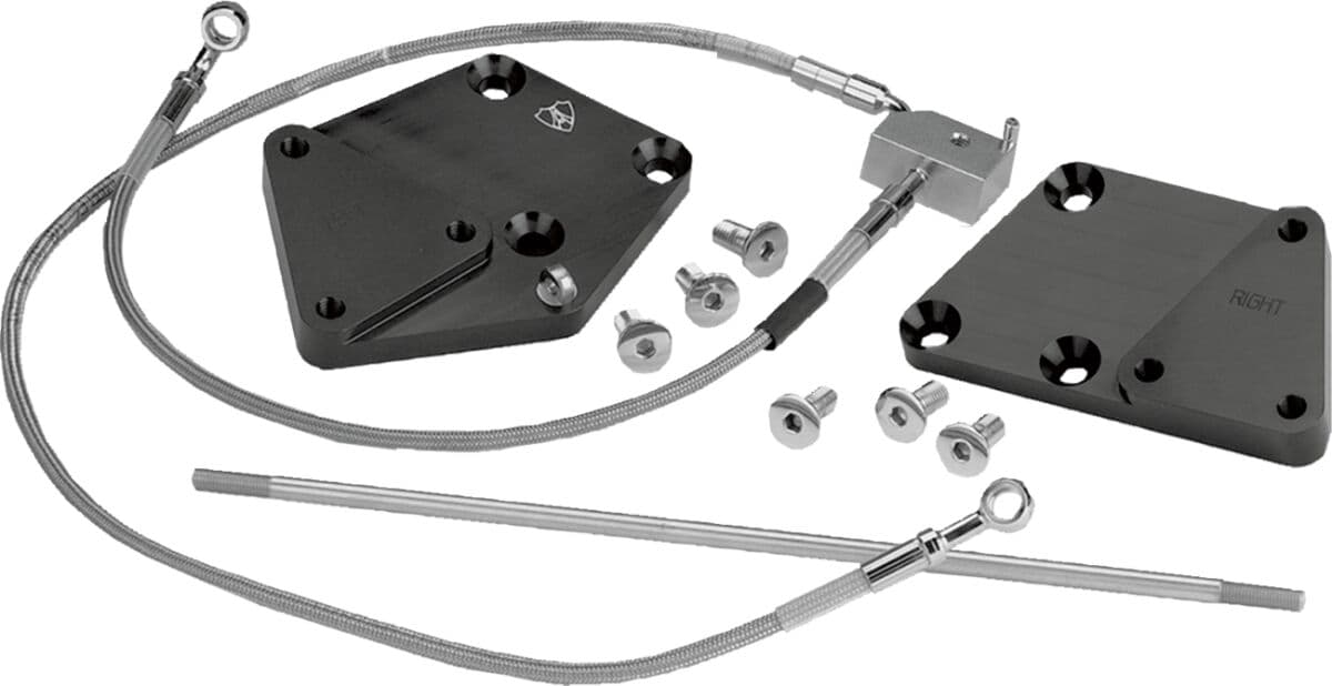 3" Foot Control Extension Kit Black