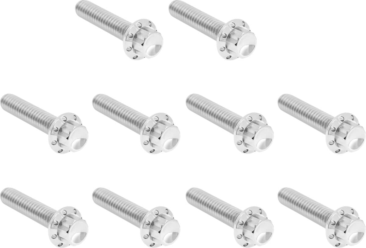 Cam Cover/Point Cover Titanium 12-Point Bolt Kit