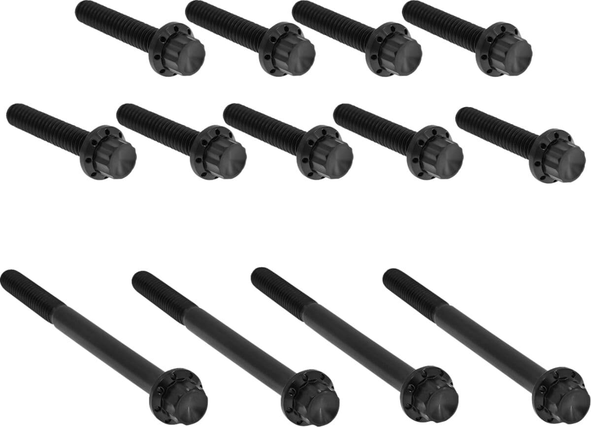 Outer Primary Cover Titanium 12-Point Bolt Kit