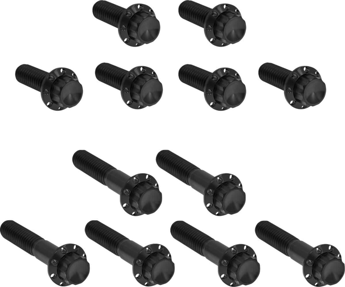 Rocker Box 12-Point Titanium Bolt Kit