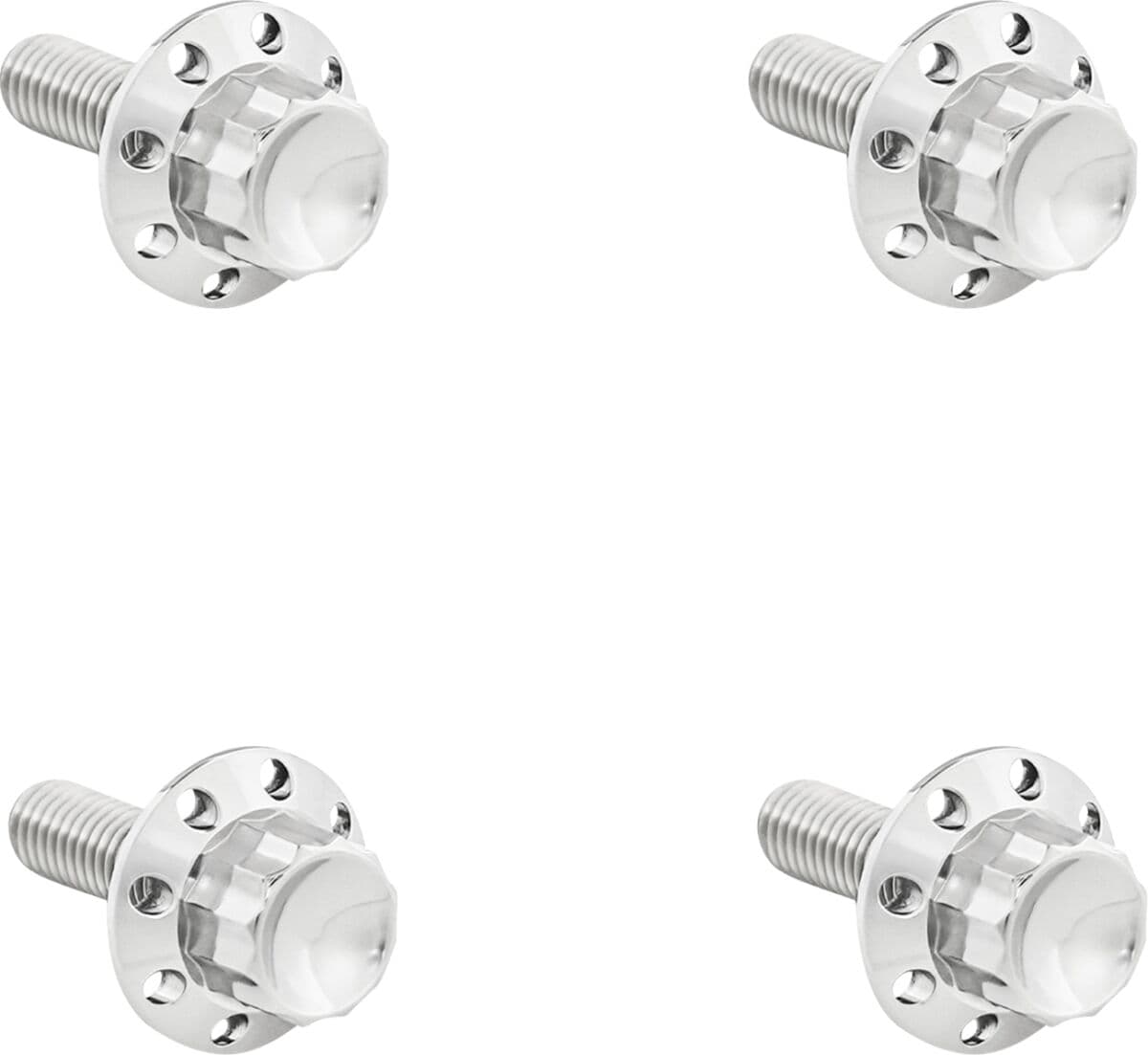 Titanium 12-Point Windshield Bolts