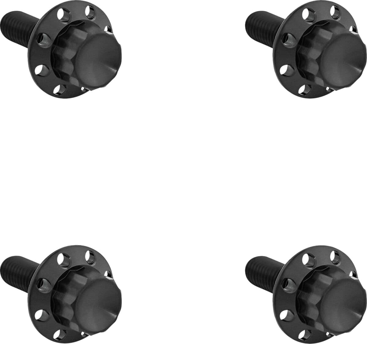 Titanium 12-Point Windshield Bolts