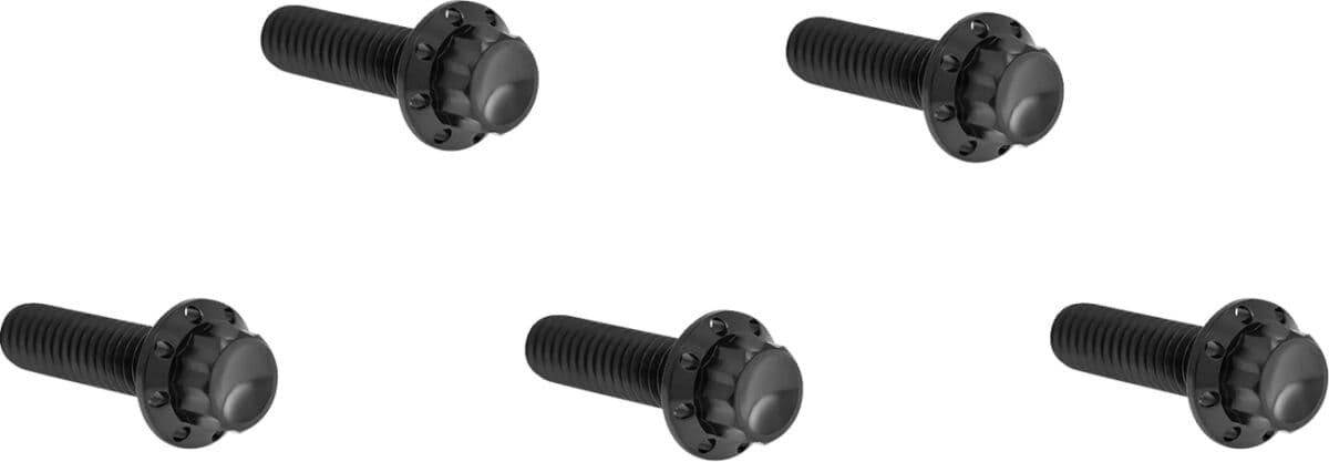 Derby Cover Titanium 12-Point Bolt Kit