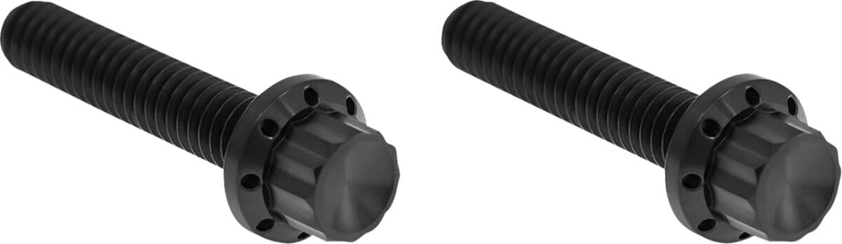 Transmission Side Cover Titanium 12-Point Bolt Cover