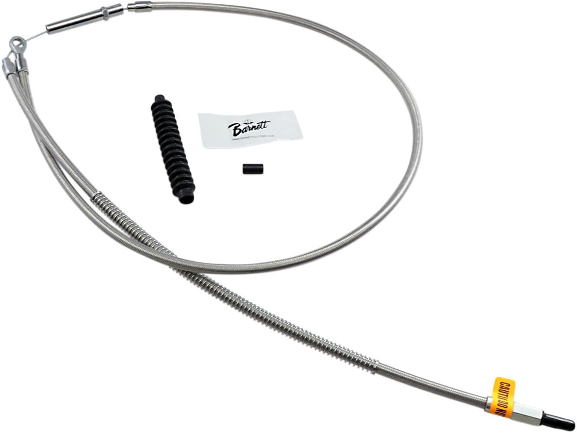 High-Efficiency Stainless Steel Clutch Cable for Harley-Davidson Silver