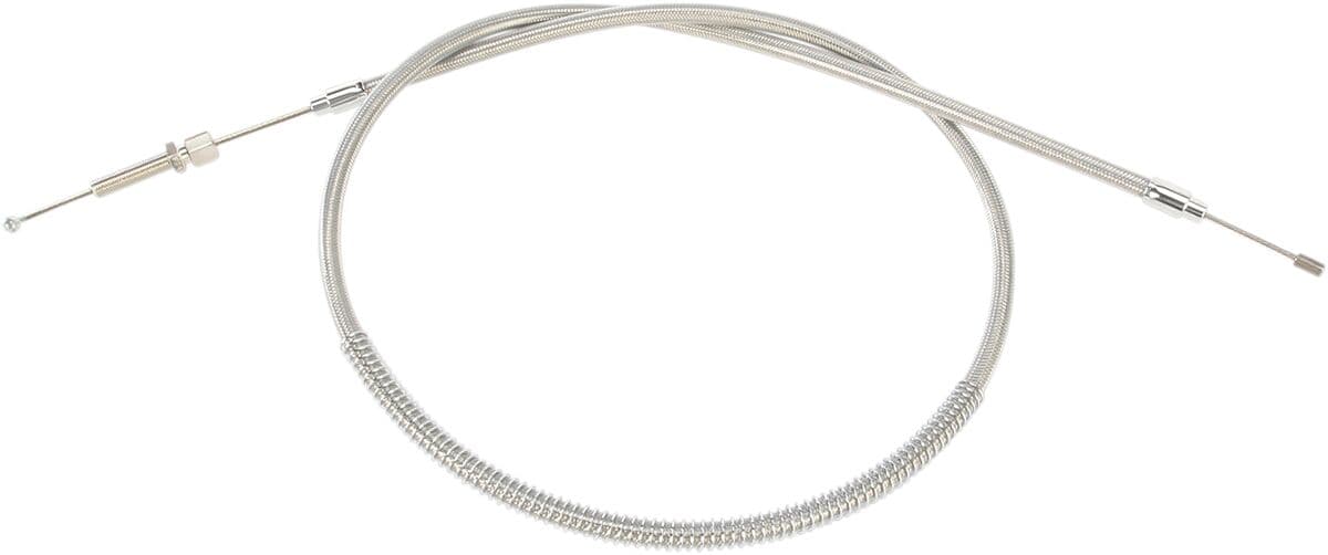 High-Efficiency Stainless Steel Clutch Cable for Harley-Davidson Silver