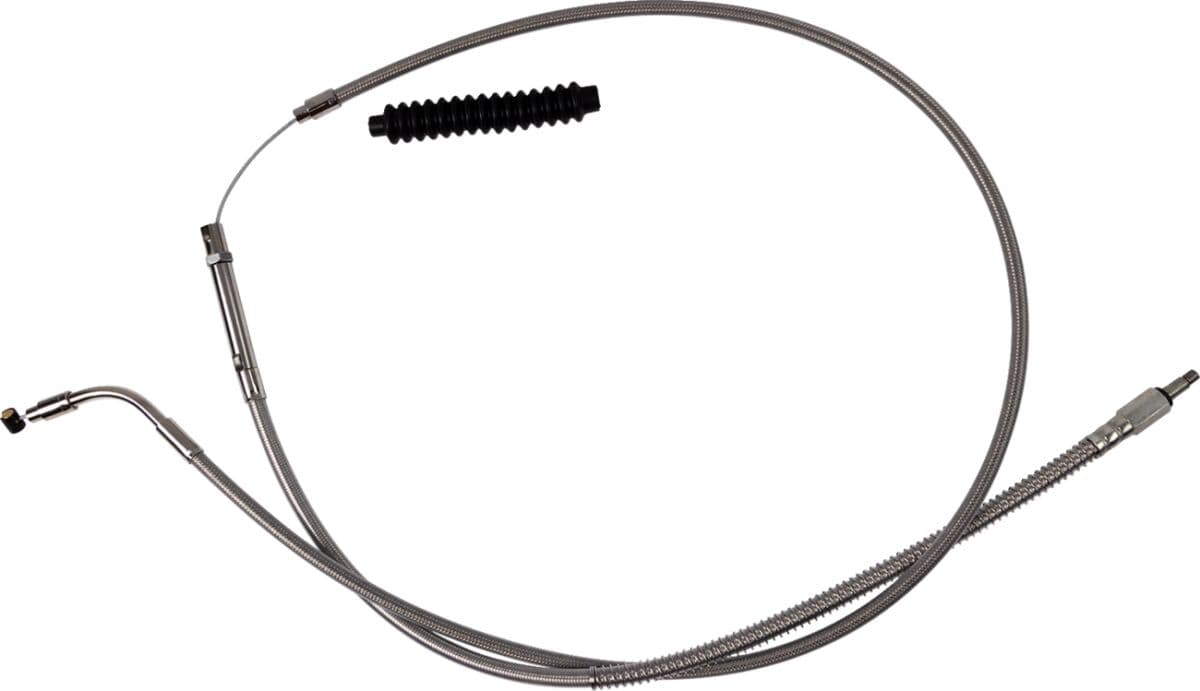 High-Efficiency Stainless Steel Clutch Cable for Harley-Davidson Silver